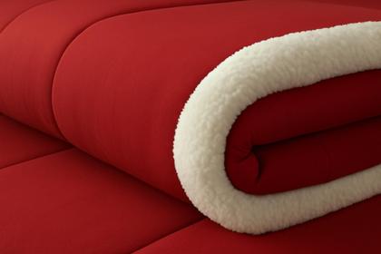 Imagem de Edredom com Sherpa Queen Avulso Cores Lisas