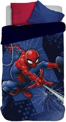 Imagem de Edredom Com Sherpa Solteiro Estampado Spider Man 1,50X2,20M