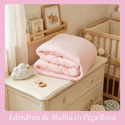 Imagem de Edredom De Berço 100% Algodão Bebê Dupla Face Menino Menina