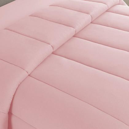 Imagem de Edredom Dupla Face Malha 100% Algodão Liso C/ Viés Avulso