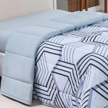 Imagem de Edredom King 100% Algodão Dupla Face Malha de Algodão Macio Estampado