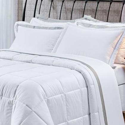 Imagem de Edredom King 3 Peças Dupla Face 100% Algodão Egípcio 400 fios Pádua