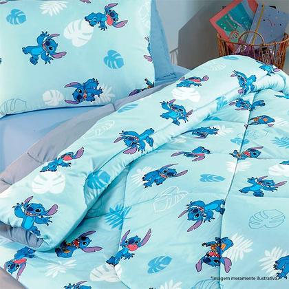 Imagem de Edredom Micro Solteiro Disney Stitch 1.60x2.40m ED0851.8601 - Hedrons