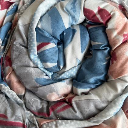 Imagem de Edredom Microfibra Rolinho c/ Cinta Solteiro 2,10x1,40