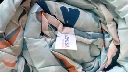 Imagem de Edredom Microfibra Rolinho c/ Cinta Solteiro 2,10x1,40