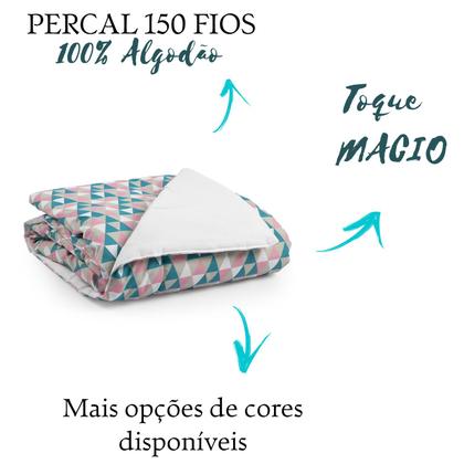 Imagem de Edredom para Mini Cama ou Berço Estampa Geométrica Moderno