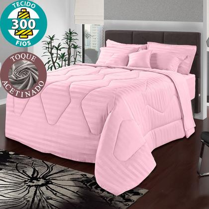 Imagem de Edredom Queen 300 Fios 100% Algodão 270x240cm - BF Colchões