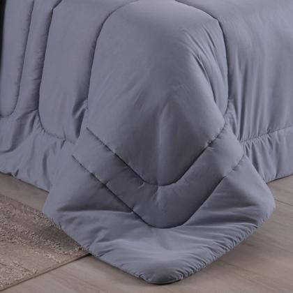 Imagem de Edredom Queen 400 Fios Toque Acetinado Dupla Face Macio