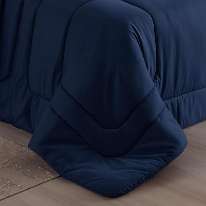 Imagem de Edredom Queen 400 Fios Toque Acetinado Dupla Face Macio