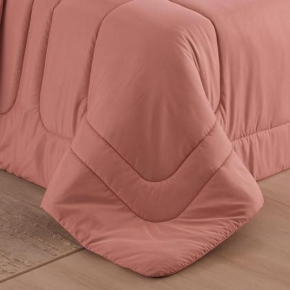 Imagem de Edredom Queen 400 Fios Toque Acetinado Dupla Face Macio