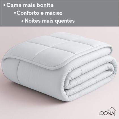 Imagem de Edredom Queen Aconchego Dupla Face 2,4 X 2,1 Metros Casa Dona