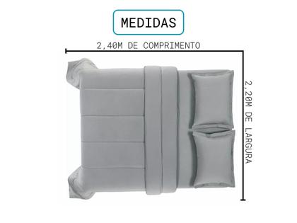 Imagem de Edredom Queen Percal 200 Fios 100 Algodão Macio e Confortável