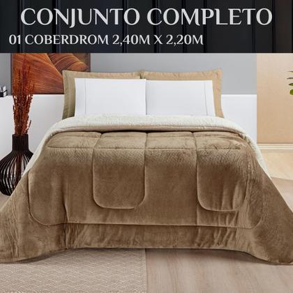 Imagem de Edredom Queen Size Everest Fofura Dupla Face Super MacioeQuentinho