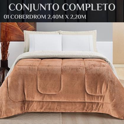 Imagem de Edredom Queen Size Everest Fofura Dupla Face Super MacioeQuentinho