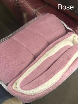 Imagem de Edredom Sherpa Cobertor Coberdrom Casal Queen 2,40m x 2,20m Grosso Várias Cores