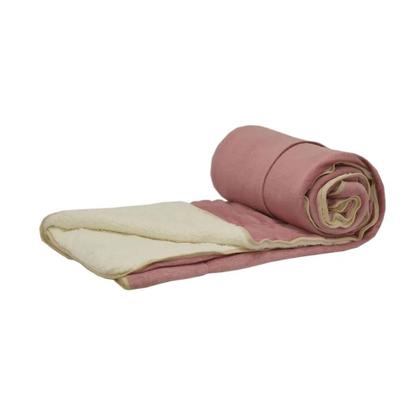 Imagem de Edredom Sherpa Cobertor E Coberdrom Casal Queen Grosso Cores