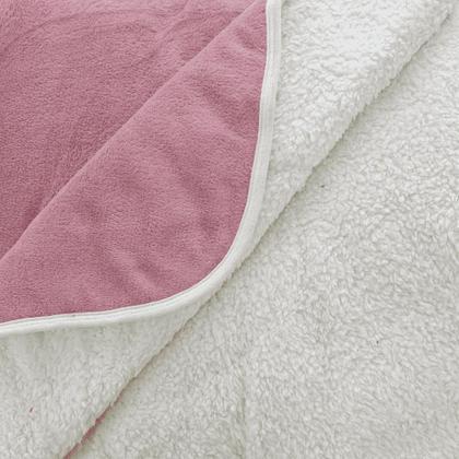 Imagem de Edredom Sherpa Cobertor E Coberdrom Casal Queen Grosso Cores