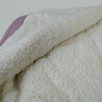 Imagem de Edredom Sherpa Cobertor E Coberdrom Casal Queen Grosso Cores