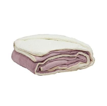 Imagem de Edredom Sherpa Cobertor E Coberdrom Casal Queen Grosso Cores