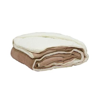 Imagem de Edredom Sherpa Cobertor E Coberdrom Casal Queen Grosso Cores