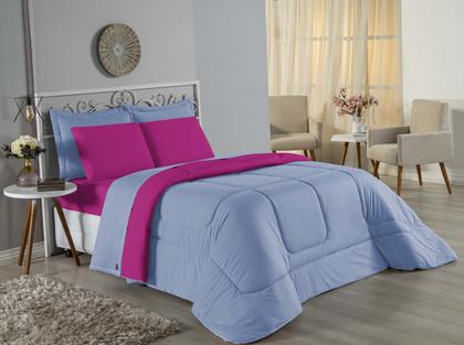 Imagem de Edredom Solteiro Malha 100% Algodão