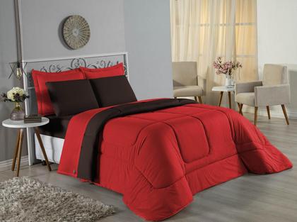 Imagem de Edredom Solteiro Malha 100% Algodão