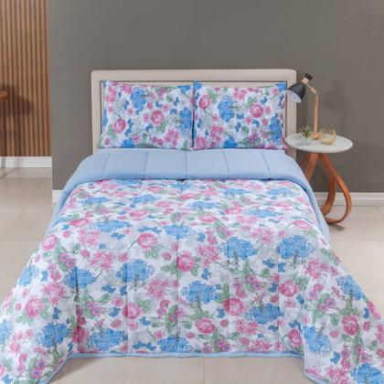 Imagem de Edredom Solteiro Malha 100% Algodão