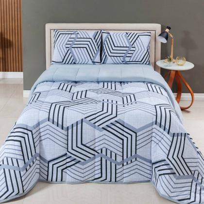 Imagem de Edredom Solteiro Malha 100% Algodão