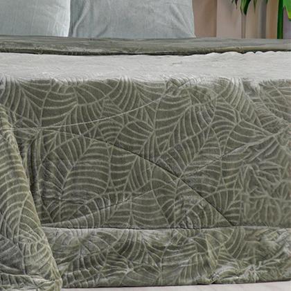 Imagem de Edredom Solteiro Plush Sense New Dupla Face Toque Flannel 160x220cm