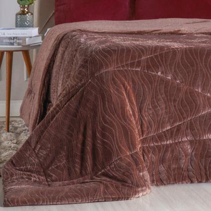 Imagem de Edredom Solteiro Plush Sense New Dupla Face Toque Flannel 160x220cm