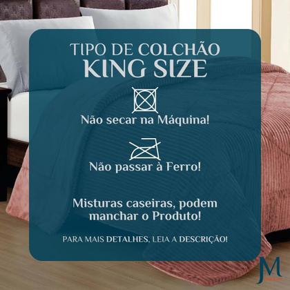 Imagem de Edredom Super King Skye Canelado Cobertor Inverno Pesado
