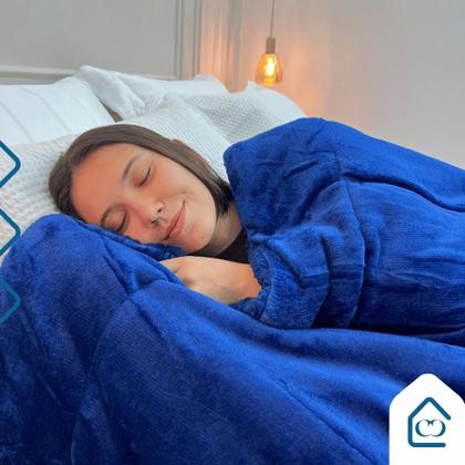 Imagem de Edredon Coberdron King Cobertor Grosso Dupla Face Inverno Sherpa Moderno Lã de Pele de Carneiro