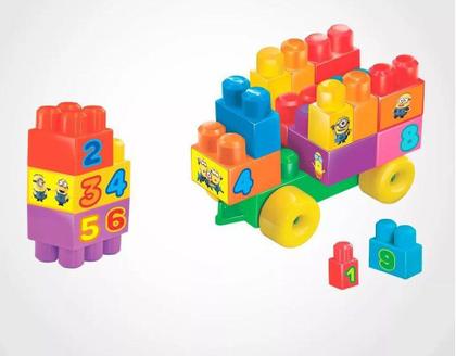 Imagem de Educadeira Cadeira Infantil Com 27 Blocos Minions Líder