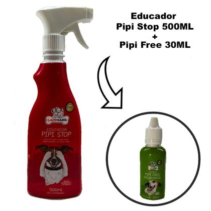 Imagem de Educador Pet Cachorro PipiStop 500ML Xixi Não Pode Xixi Pode