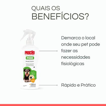 Imagem de Educador Sanitário Pode Spray Pet Ambiente Pro Cão 200ml