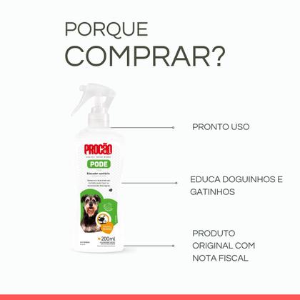 Imagem de Educador Sanitário Pode Spray Pet Ambiente Pro Cão 200ml