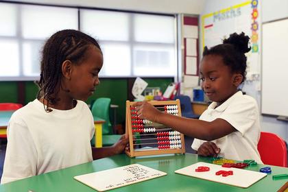 Imagem de edxeducation Ábaco - Em Home Learning Manipulative for Early Math - 10 Row Counting Frame - Teach Counting, Addition and Subtraction