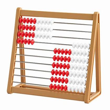 Imagem de edxeducation Ábaco - Em Home Learning Manipulative for Early Math - 10 Row Counting Frame - Teach Counting, Addition and Subtraction