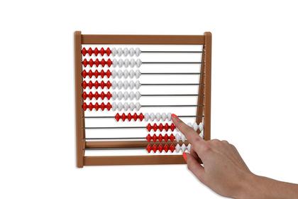 Imagem de edxeducation Ábaco - Em Home Learning Manipulative for Early Math - 10 Row Counting Frame - Teach Counting, Addition and Subtraction