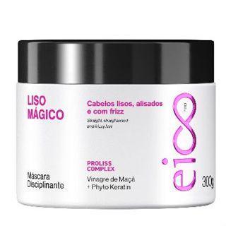 Imagem de Eico pro Kit Liso Mágico Shampoo 300ml + Máscara Nutritiva 300g + Óleo reparador 100ml