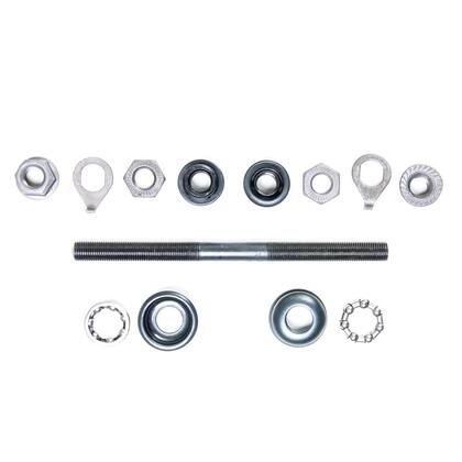 Imagem de Eixo Dianteiro 3/8x140mm c/ Caixa Colar Preto