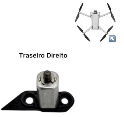 Imagem de Eixo Do Braço Traseiro Direito Dji Drone Mini 3 Pro