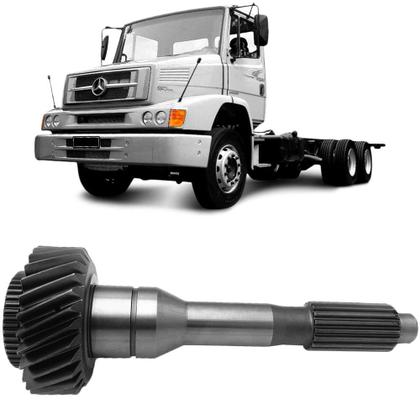 Eixo Piloto Câmbio Mercedes Caixa G60 G85 28 Dentes Cinpal Rex