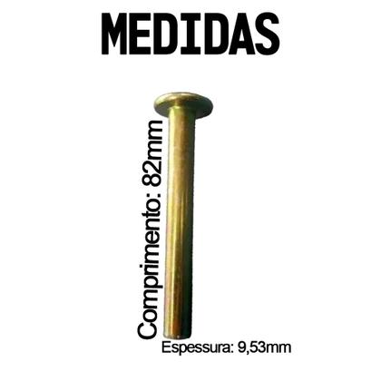 Imagem de Eixo Principal Completo Destravamento Com Chave Pino Prego Bucha de Bronze Dz3 Dz4 Sk Rossi