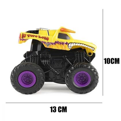 El Toro Loco Monster Jam Click e Flip 1:43 Sunny 2023 - Carrinho