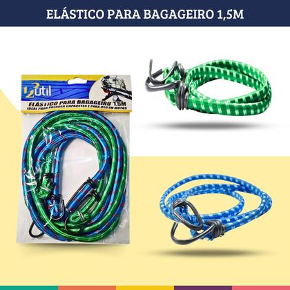 Imagem de Elástico Bagageiro 1,5mts Extensor 123útil