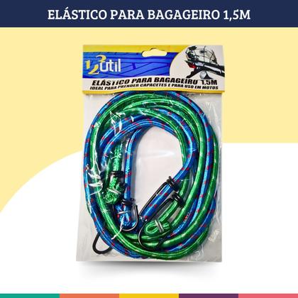 Imagem de Elástico Bagageiro 1,5mts Extensor 123útil