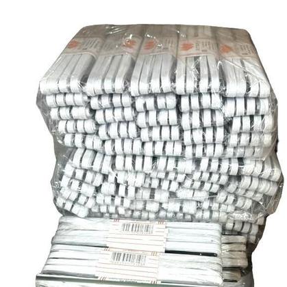 Imagem de Elástico Chato Branco Numero 20-1Cm De Largura Kit 10 Metros