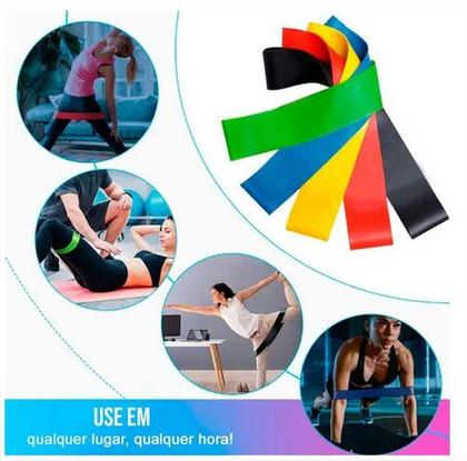Imagem de Elastico de tensao band fitness para exercicios