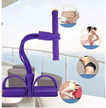 Imagem de Elástico De Tensão Forte Apoio Dos Pés Exercícios Funcional